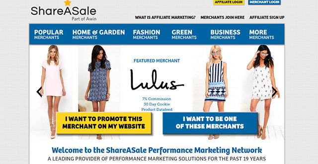 ShareASale Affiliate Marketing Network