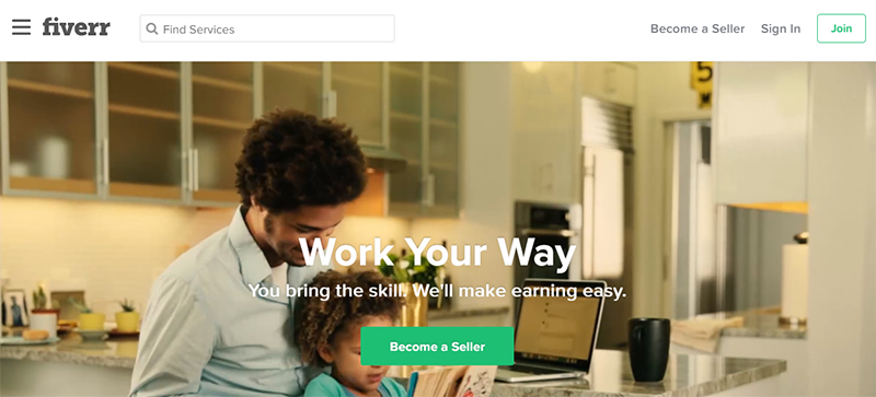 Make Money on Fiverr - Freelance Jobs for Students